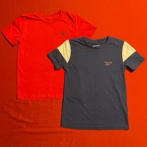 Reebok Kids' Red and Navy T-Shirts